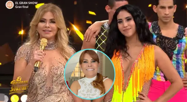 Gisela Valcárcel y Melissa Paredes juntas en El Gran Show