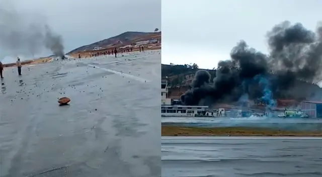 Infraestructura del Aeropuerto de Andahuaylas se encuentra dañado, asegura Corpac. Infraestructura del Aeropuerto de Andahuaylas se encuentra dañado, asegura Corpac.