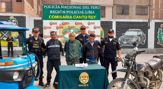 Detienen a tres sujetos de la banda Los Secuaces de Santa María.