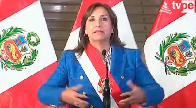 Mensaje a la Nación de Dina Boluarte.