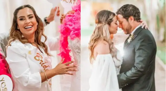 Ethel Pozo dedica tierno mensaje a Julián Alexander y recuerda su baile de bodas.