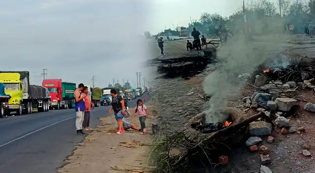 Bloquean Panamericana Sur y piden adelanto de elecciones de forma inmediáta.