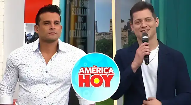 ¿Christian Domínguez no va más en América Hoy? Gino Pesaressi sería su reeplazo.