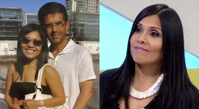 Tula Rodríguez incómoda cuando le preguntan por Javier Carmona.