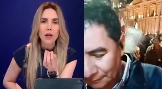 Juliana Oxenford denunció que personas arremeten contra la labor de los medios de comunicación.