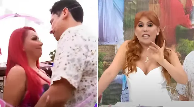 Magaly Medina no pudo con su genio al opinar del romance de Deysi Araujo. Magaly Medina no pudo con su genio al opinar del romance de Deysi Araujo.