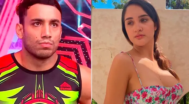 Modelo ampayada con Said Palao DEJA EN SHOCK a todos con curioso mensaje