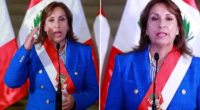 Dina Boluarte hace un llamado a la paz y asegura no ser la culpable.