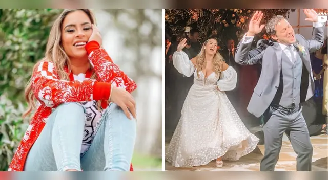 Ethel Pozo sigue celebrando su matrimonio.