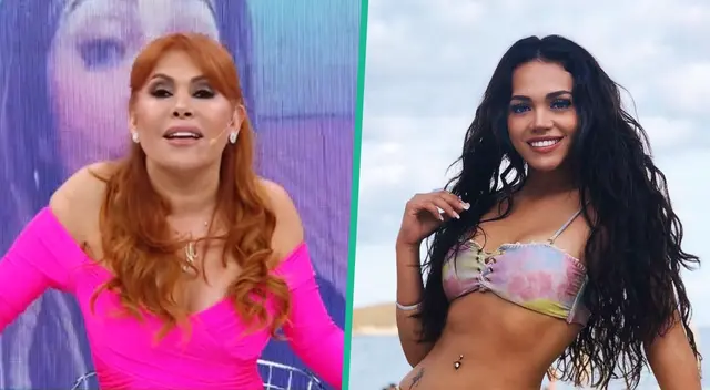 Magaly advierte a Mayra Goñi por acusaciones y la expone EN VIVO: "Sé cosas, tienes suerte 'como cancha'"
