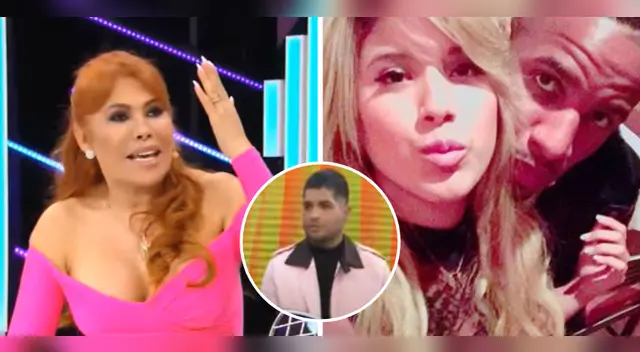 Magaly tuvo a Jair Mendoza en el set.