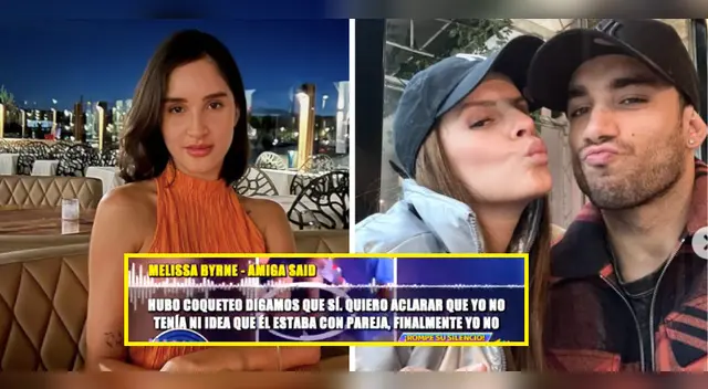 Modelo del ampay con Said Palao habla.