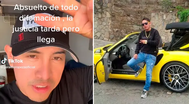 Gerald Oropeza, libre todos los cargos y un TikTok de libertad.