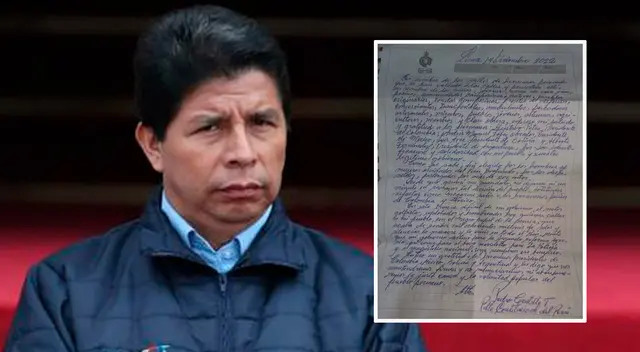 Pedro Castillo lanza nueva carta este 14 de diciembre y acusa a los medios de comunicación.