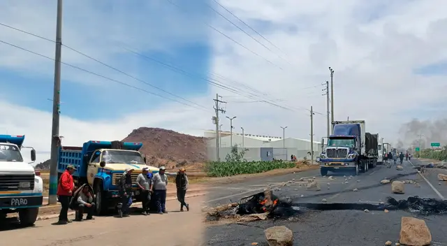 Mira aquí las vías bloqueadas hasta hoy miércoles 14 debido a las protestas en Lima y el interior del país.