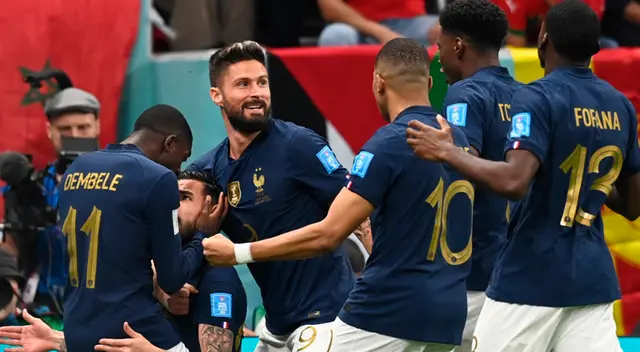 Francia avanza a la final del Mundial. Francia avanza a la final del Mundial.