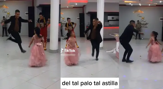 Particular baile de un padre y su hija en su fiesta de promoción se hizo viral en las redes sociales.