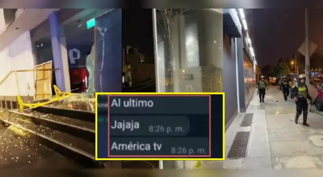 Así se organizaron ataques a medios de comunicación en medio de protestas.