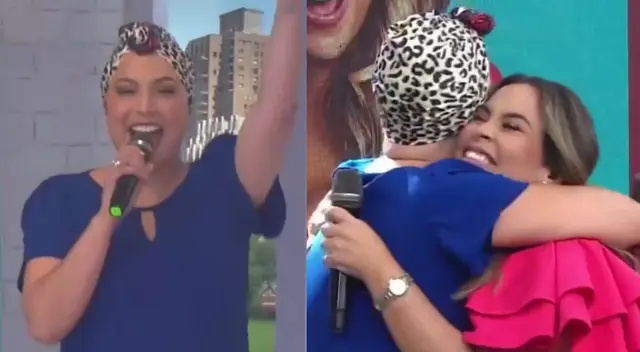 Natalia Salas aparece en vivo para darle sorpresa a Ethel Pozo