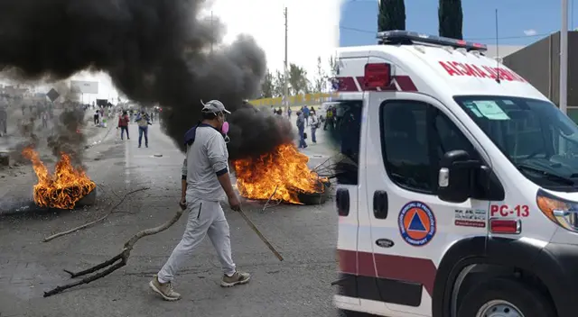 Niño pierde la vida al no ser atendido de emergencia en el INSN San Borja, por bloqueo de carreteras.
