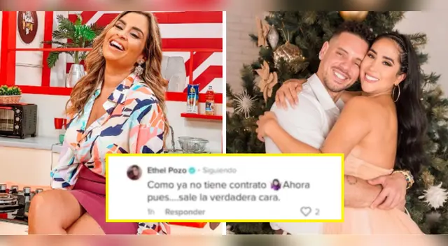 Ethel Pozo explota contra Anthony Aranda. Ethel Pozo explota contra Anthony Aranda.