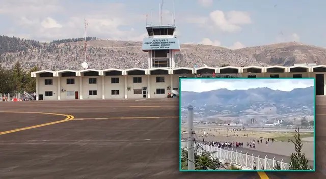 Un muerto dejó los enfrentamientos en la toma del aeropuerto de Ayacucho.