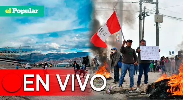 Sigue EN VIVO las últimas noticias sobre las protestas y bloqueos en todo el país.