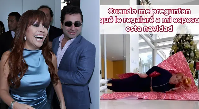 Magaly Medina se fue con todo para mostrar su amor a Alfredo Zambrano. Magaly Medina se fue con todo para mostrar su amor a Alfredo Zambrano.