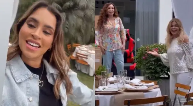 Gisela Valcárcel organiza almuerzo navideño con personal de GV Producciones