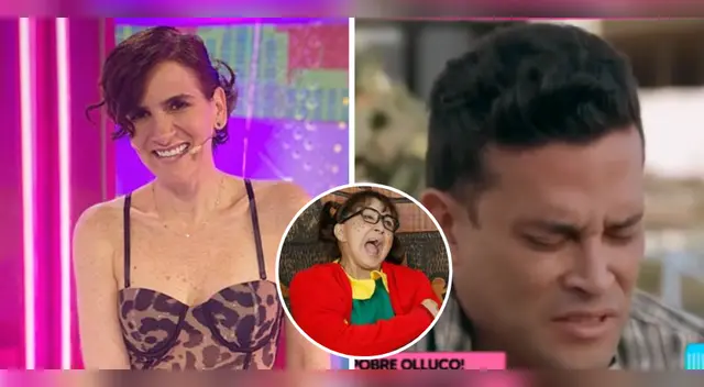 Gigi Mitre se burla de actuación de Christian Domínguez.