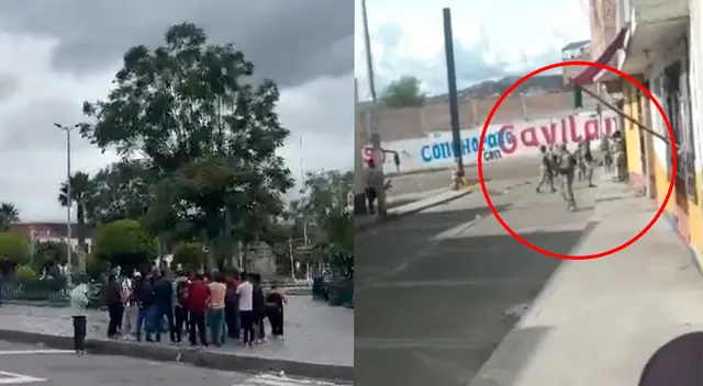 Militares azotaron con balas a Huamanga el 15 de diciembre de 2022.