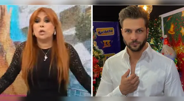 Magaly Medina arremete contra Nicola Porcella.