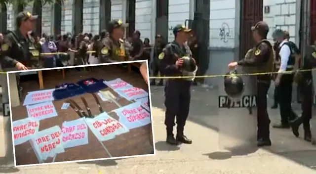 Integrantes de Nuevo Perú piden no criminalizar la protesta.