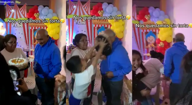 Los familiares no se esperaba tremenda travesura del niño. Los familiares no se esperaba tremenda travesura del niño.