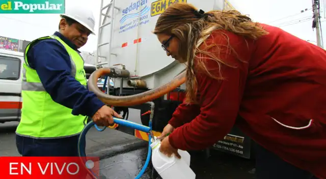 Corte de agua para el domingo 18 de diciembre del 2022