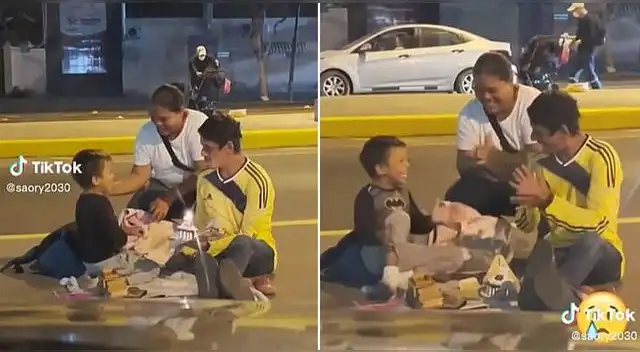 Los padres del pequeño se mostraron felices ante la situación y escena hizo llorar a miles en TikTok.