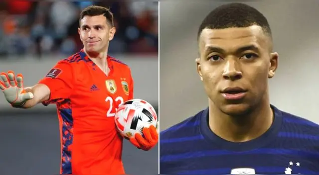 'Dibu' Martínez respondió las palabras de Kylian Mbappé a minutos de la final del Mundial Qatar 2022. 'Dibu' Martínez respondió las palabras de Kylian Mbappé a minutos de la final del Mundial Qatar 2022.