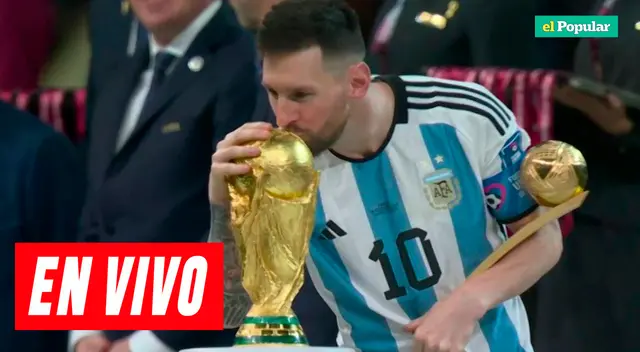 Messi levanta la Copa del Mundo en Qatar 2022. Síguelo aquí.