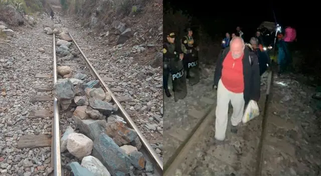 Extranjeros estaban varados en Machu Picchu por varios días.