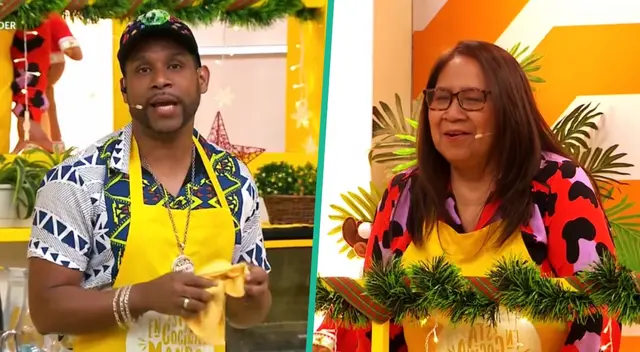 Giselo hace pasar roche a su madre en pleno programa por no ayudarlo a cocinar: "Te quedaste sin regalo de Navidad" Giselo hace pasar roche a su madre en pleno programa por no ayudarlo a cocinar: "Te quedaste sin regalo de Navidad"