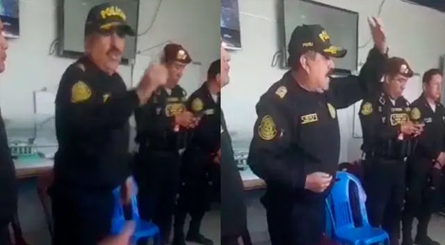 General de la PNP amenaza a la población de Ayacucho