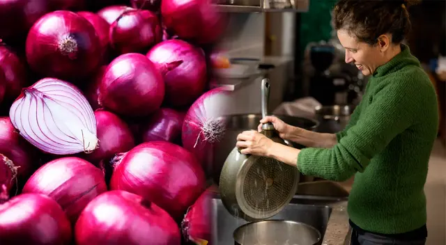 Conoce cómo limpiar las sartenes, ollas y otros utensilios utilizando cebollas.