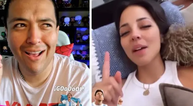 Samuel Suárez se vacila al escuchar a Luciana Fuster con acento argentino.