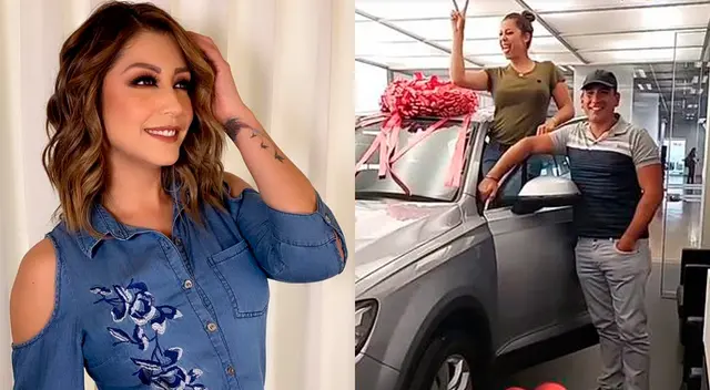 El año pasado Rafael Fernández le regaló una camioneta a Karla Tarazona. El año pasado Rafael Fernández le regaló una camioneta a Karla Tarazona.