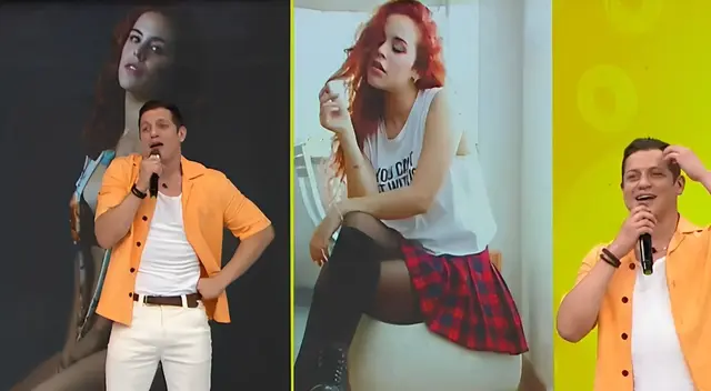 Gino Pesaressi presentó a su nueva pareja en "América Hoy". Gino Pesaressi presentó a su nueva pareja en "América Hoy".