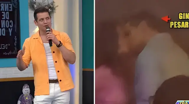 Gino Pesaressi dejó en claro que está enamorado. Gino Pesaressi dejó en claro que está enamorado.