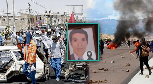 Hombre pierde la vida durante protestas en Ayacucho, cuando va ayudar a herido.