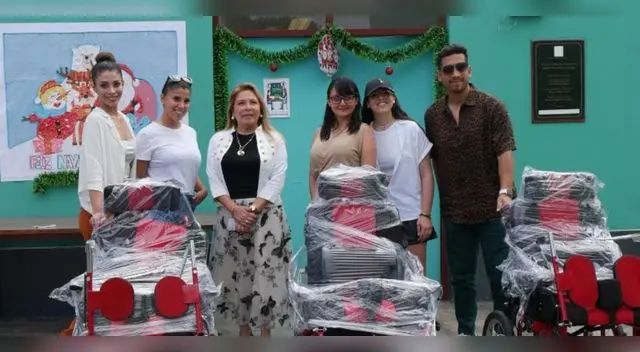 Adelantaron la Navidad a pequeños.