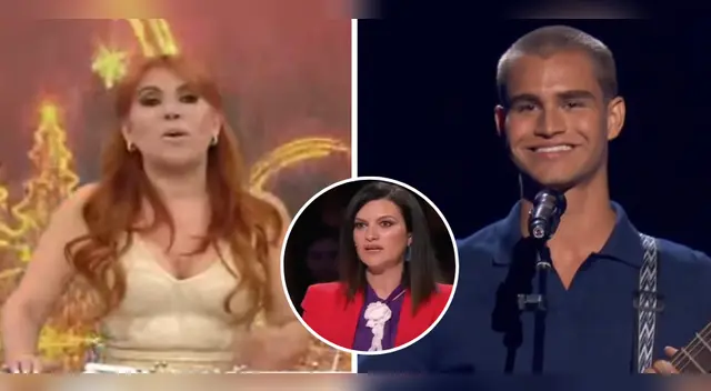 Magaly Medina elogia a Gabriel Herrera.