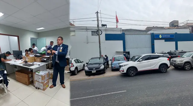 Fiscalía Anticorrupción interviene la Dirección de Peritajes del Ministerio Público. ubicado en Breña.